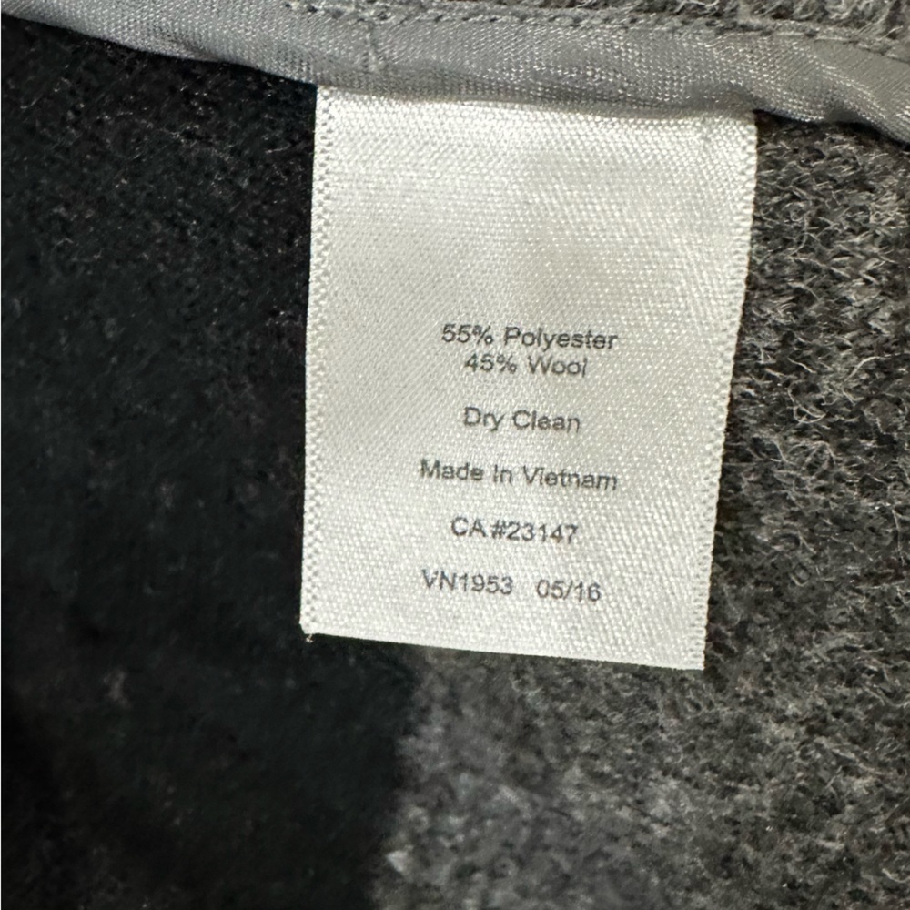 Talbots Wool Button Front Wool Coat, Euc! - image 8